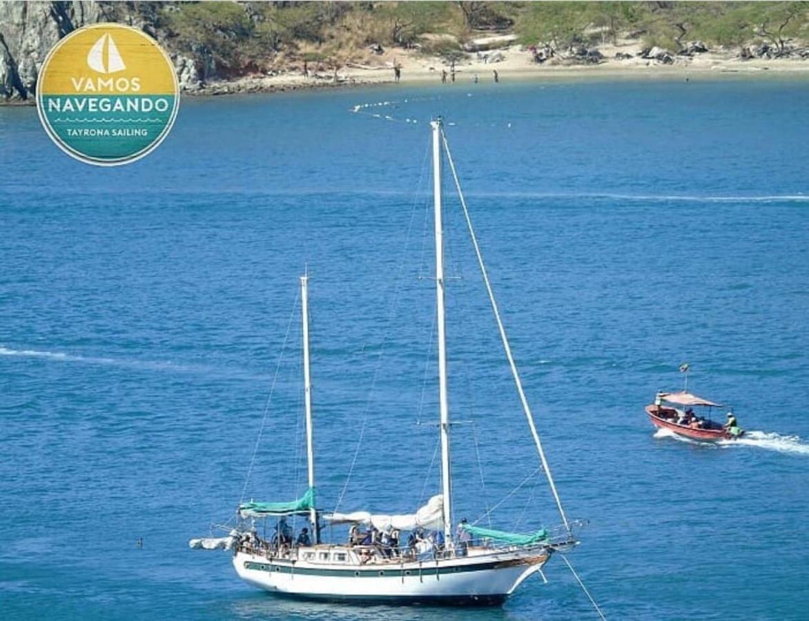 The Cantamar Beach Hostel ซันตามาร์ตา ภายนอก รูปภาพ